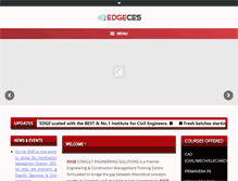 Tablet Screenshot of edge-ces.com
